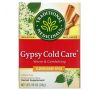 Traditional Medicinals, Gypsy Cold Care, Elderflower Spice, Caffeine Free, 16 Wrapped Tea Bags, .99 oz (28 g)