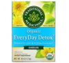 Traditional Medicinals, Organic EveryDay Detox, Dandelion, Caffeine Free, 16 Wrapped Tea Bags, .85 (24 g)