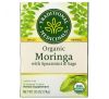 Traditional Medicinals, Organic Moringa with Spearmint & Sage, Caffeine Free, 16 Wrapped Tea Bags, .85 oz (24 g)
