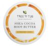 Tree To Tub, Deep Moisturizing Shea Cocoa Body Butter for Very Dry Skin, Sunkissed Citrus, 6.7 fl oz (200 ml)