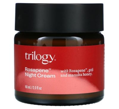 Trilogy, Rosapene Night Cream, 2 fl oz (60 ml)