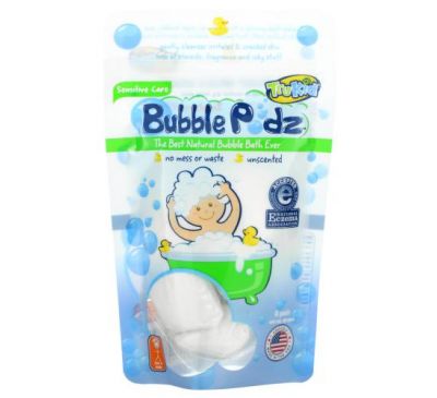 TruKid, Bubble Podz, Sensitive Care, Unscented, 8 Pods, (80 g)