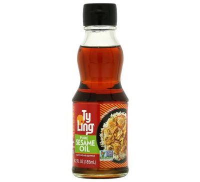 Ty Ling, Pure Sesame Oil, 6.2 fl oz ( 185 ml)