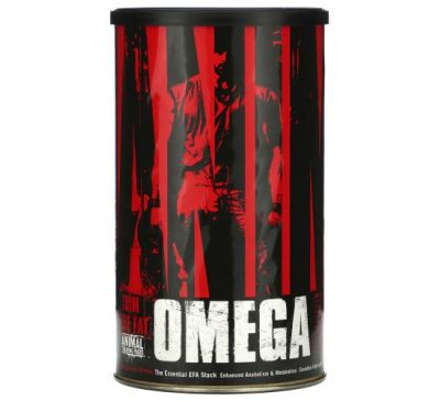 Universal Nutrition, Animal Omega, The Essential EFA Stack, 30 Packs