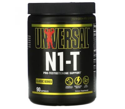 Universal Nutrition, Classic Series, N1-T, Pro-Testosterone Support, 90 Capsules