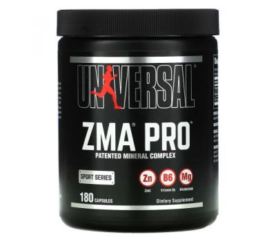Universal Nutrition, Sport Series, ZMA Pro, 180 Capsules