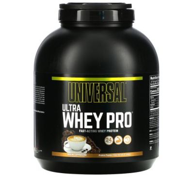 Universal Nutrition, Ultra Whey Pro, Protein Powder, Mocha Cappuccino, 5 lb (2.27 kg)