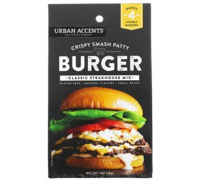 Urban Accents, Бургер, классический стейкхаус, 28 г (1 унция)