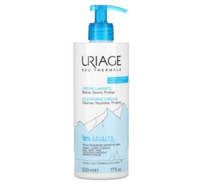 Uriage, Cleansing Cream, 17 fl oz (500 ml)