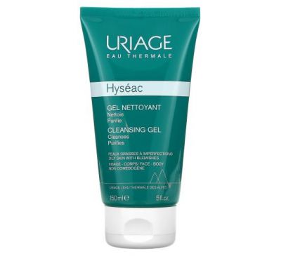 Uriage, Hyseac, очищающий гель, 150 мл (5 жидк. Унций)