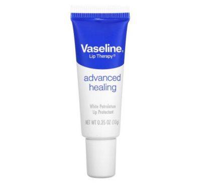 Vaseline, Lip Therapy, Advanced Healing, захисний засіб для губ, 10 г (0,35 унції)
