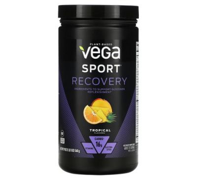 Vega, Sport, Recovery Accelerator, Tropical, 19 oz (540 g)