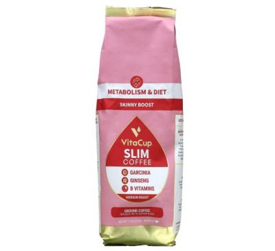 VitaCup, Slim Coffee, Ground, Medium Roast , 11 oz (312 g)