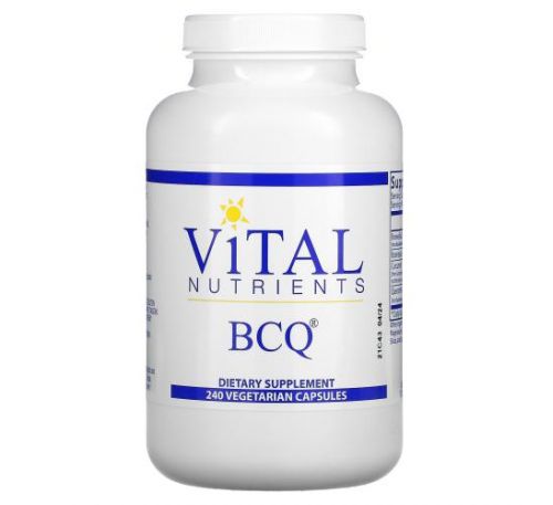 Vital Nutrients, BCQ, 240 Vegetarian Capsules