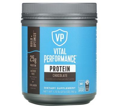 Vital Proteins, Vital Performance Protein, Chocolate , 1.72 lb (782 g)