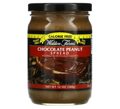Walden Farms, Chocolate Peanut Spread, 12 oz (340 g)