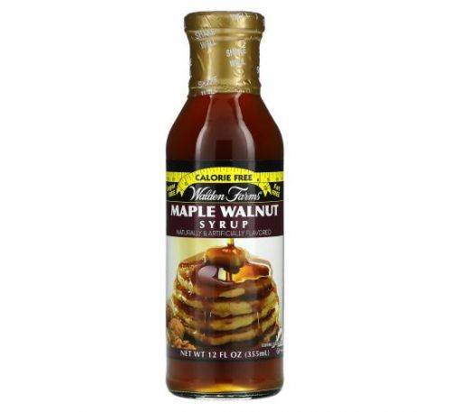 Walden Farms, Maple Walnut Syrup, 12 fl oz (355 ml)
