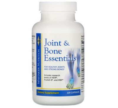 Whitaker Nutrition, Joint & Bone Essentials, 120 Capsules
