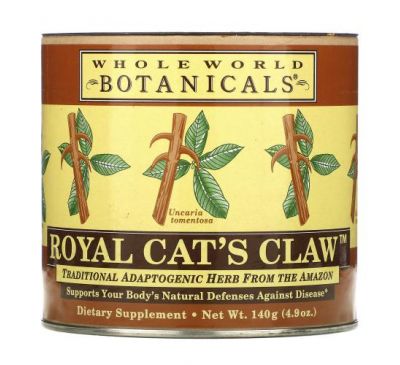 Whole World Botanicals, Royal Cat's Claw, 4.9 oz (140 g)
