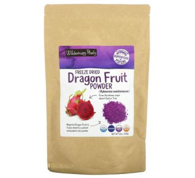 Wilderness Poets, Freeze Dried Dragon Fruit Powder, 12 oz (340 g)