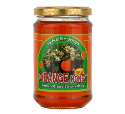 Y.S. Eco Bee Farms, Orange Honey, 13.5 oz (383 g)