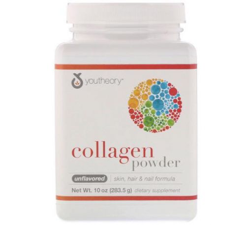 Youtheory, Collagen Powder, Unflavored, 10 oz (283.5 g)