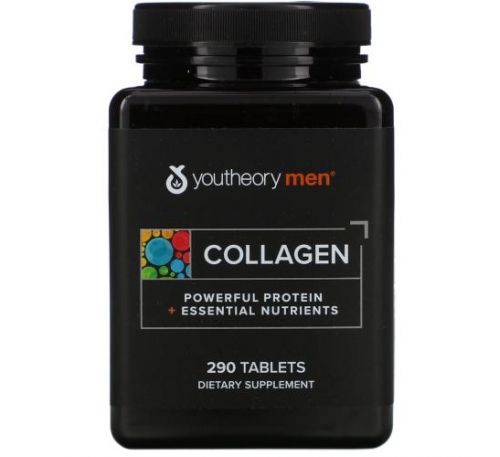 Youtheory, колаген для чоловіків, 290 таблеток