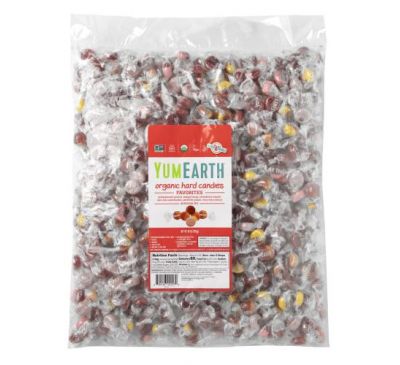 YumEarth, Organic Hard Candies, Favorites, 68 oz (1,928 g)