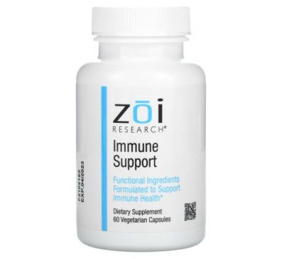 ZOI Research, підтримка імунної системи, 60 вегетаріанських капсул