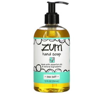 ZUM, Zum Hand Soap, морская соль, 354 мл (12 жидк. Унций)