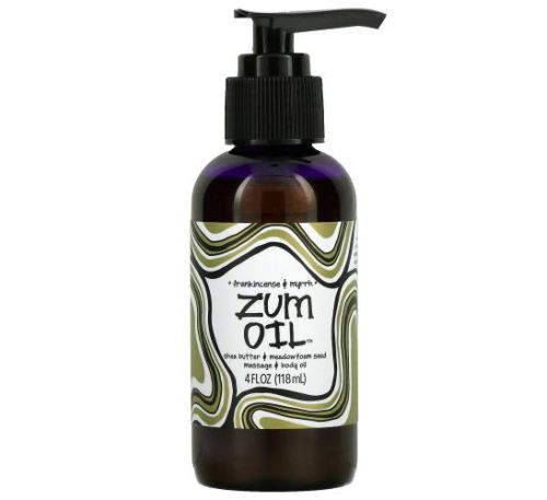 ZUM, Zum Oil, Frankincense & Myrrh, 4 fl oz (118 ml)