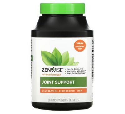 Zenwise Health, Joint Support, Advanced Strength, 90 таблеток