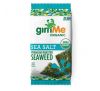 gimMe, Premium Roasted Seaweed, Sea Salt, .35 oz (10 g)