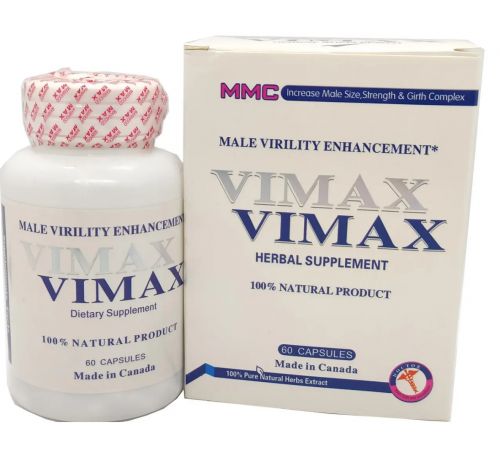 Вімакс капсули (Vimax), Канада (Canada), оригінал, 60 капсул (pills)